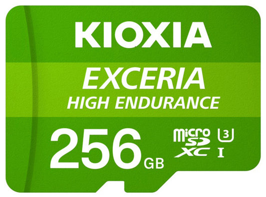 KIOXIA EXCERIA HIGH ENDURANCE microSDXCカード 256GB [KEMU-A256G]