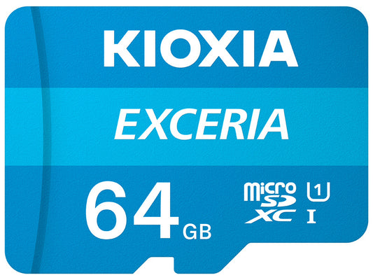 KIOXIA EXCERIA microSDXCカード 64GB [KMU-A064G]