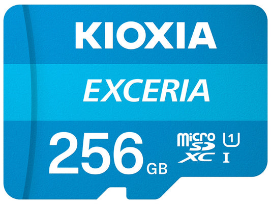 KIOXIA EXCERIA microSDXCカード 256GB [KMU-A256G]