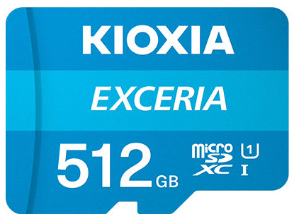 KIOXIA EXCERIA microSDXCカード 512GB [KMU-A512G]