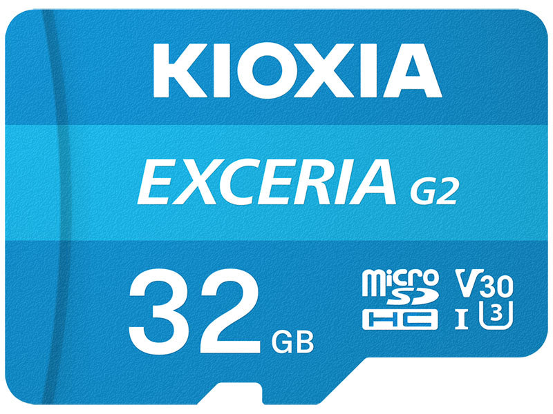 KIOXIA EXCERIA G2 microSDHCカード 32GB [KMU-B032G]