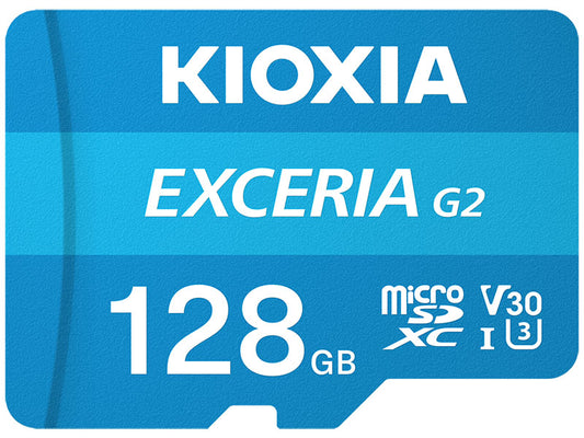 KIOXIA EXCERIA G2 microSDXCカード 128GB [KMU-B128G]