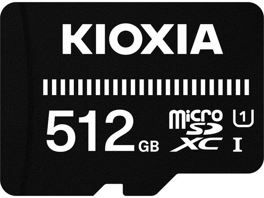 KIOXIA EXCERIA BASIC microSDXCカード 512GB [KMUB-A512G]