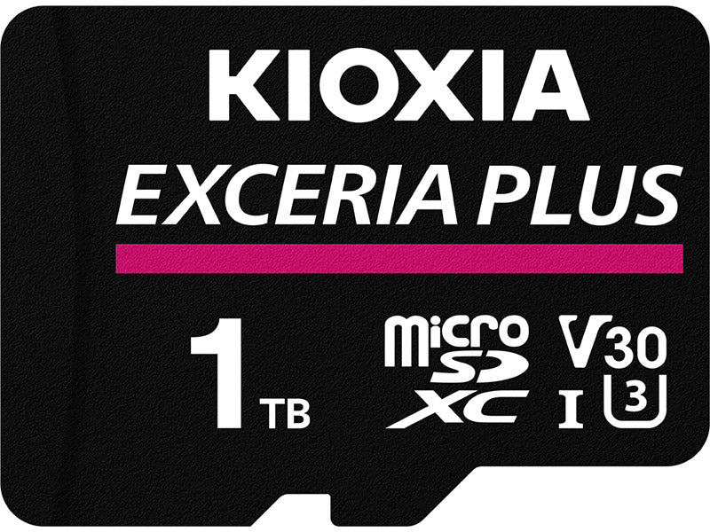 KIOXIA EXCERIA PLUS microSDXCカード 1TB [KMUH-A001T]