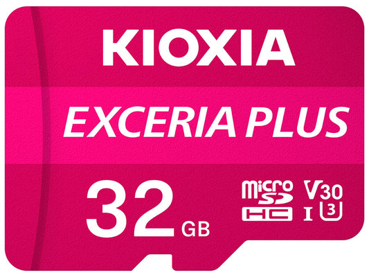 KIOXIA EXCERIA PLUS microSDHCカード 32GB [KMUH-A032G]