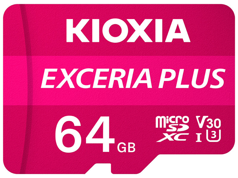 KIOXIA EXCERIA PLUS microSDXCカード 64GB [KMUH-A064G]