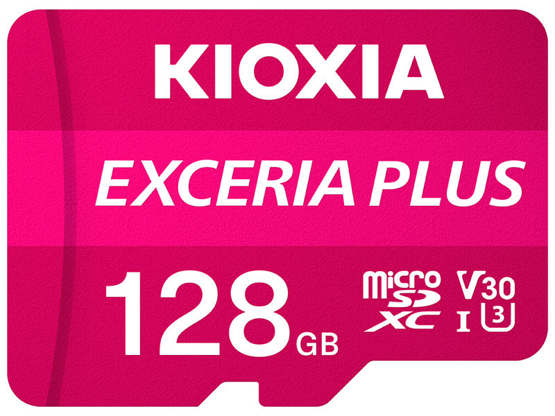 KIOXIA EXCERIA PLUS microSDXCカード 128GB [KMUH-A128G]