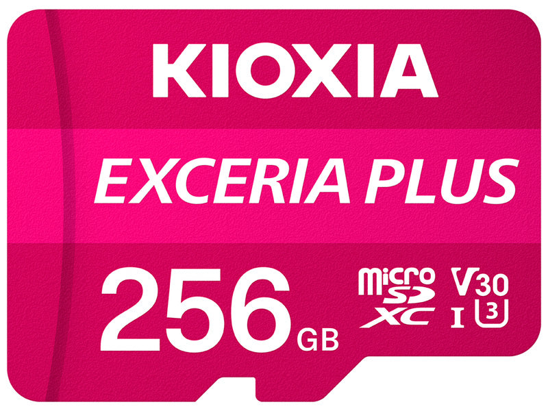 KIOXIA EXCERIA PLUS microSDXCカード 256GB [KMUH-A256G]