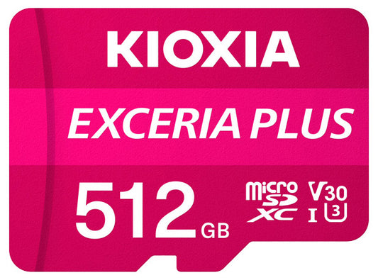 KIOXIA EXCERIA PLUS microSDXCカード 512GB [KMUH-A512G]