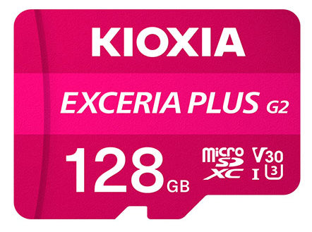 KIOXIA EXCERIA PLUS G2 microSDXCカード 128GB [KMUH-B128G]