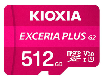 KIOXIA EXCERIA PLUS G2 microSDXCカード 512GB [KMUH-B512G]